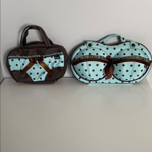 Brag bra and panty travel set